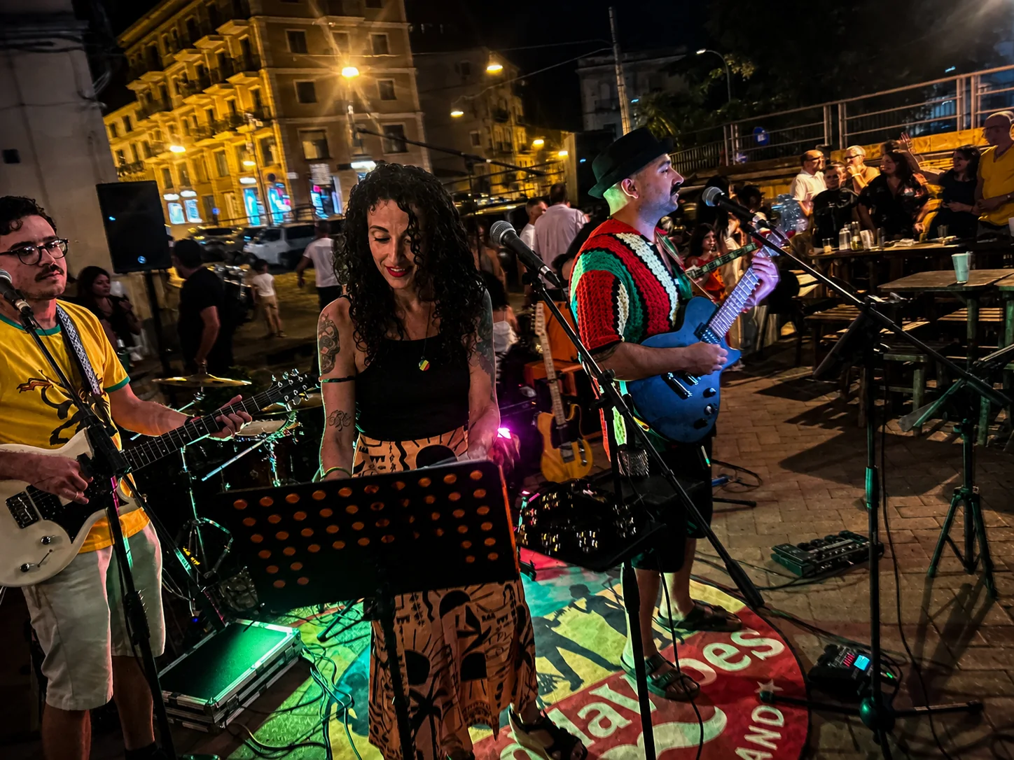 BeddaVibes in concerto con repertorio reggae